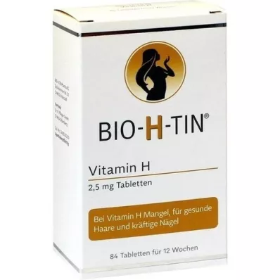 BIO-H-TIN Vitamin H 2.5 mg 12 haftalık tablet, 84 adet