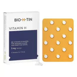 BIO-H-TIN H Vitamini 5 mg tablet, 15 adet