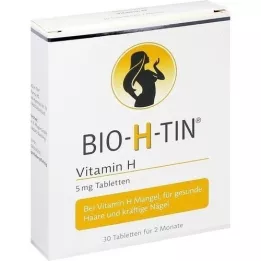BIO-H-TIN Vitamin H 5 mg 2 aylık tablet, 30 adet