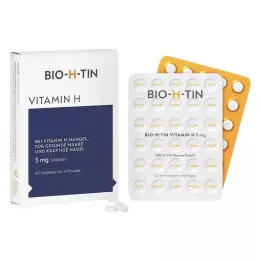 BIO-H-TIN H Vitamini 5 mg tablet, 60 adet