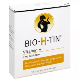 BIO-H-TIN Vitamin H 5 mg 6 aylık tablet, 90 adet