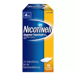NICOTINELL Sakız tropikal meyve 4 mg, 96 adet