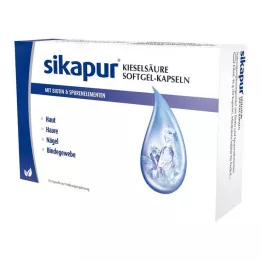 SIKAPUR Biotin içeren silisik asit yumuşak jel kapsüller, 30 adet