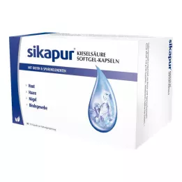 SIKAPUR Biotin içeren silisik asit yumuşak jel kapsüller, 90 adet