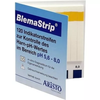 BLEMASTRIP pH 5.6-8.0 test şeritleri, 120 adet