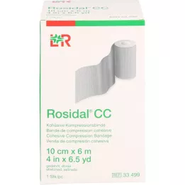 ROSIDAL CC Yapışkanlı kompresyon bandajı 10 cmx6 m, 1 adet