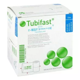 TUBIFAST 2 Yönlü Streç 7,5 cmx10 m mavi, 1 adet
