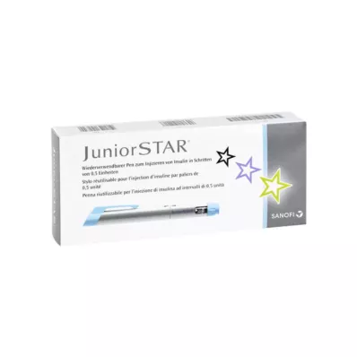 JUNIORSTAR Enjeksiyon cihazı gümüş, 1 adet