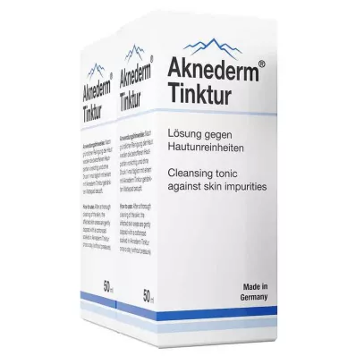 Aknederm tentürü, 2X50 ml Aknederm tentürü, 2X50 ml
