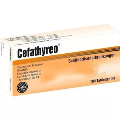 CEFATHYREO Tabletler, 100 adet