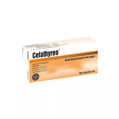 Cefatyreo tabletleri, 100 adet Cefatyreo tabletleri, 100 adet