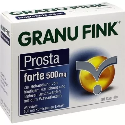 GRANU FINK Prosta forte 500 mg sert kapsül, 80 adet