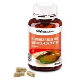 SOVITA ACTIVE Midye konsantreli vitamin kapsülleri, 180 adet