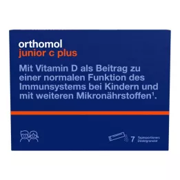 ORTHOMOL Junior C plus granüller, 7 adet
