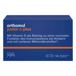 ORTHOMOL Junior C plus çiğneme tabletleri, 14 adet