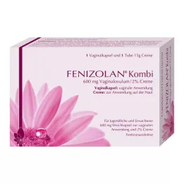 FENIZOLAN Combi 600 mg vajinal merhem+%2 krem, 1 P