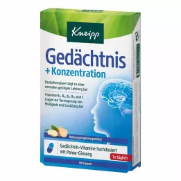 KNEIPP Hafıza+Konsantrasyon Kapsülleri, 30 Kapsül
