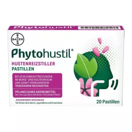 PHYTOHUSTIL Antitüsif pastiller, 20 adet