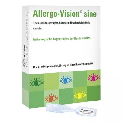 ALLERGO-VISION sine 0.25 mg/ml AT tek dozda, 10X0.4 ml