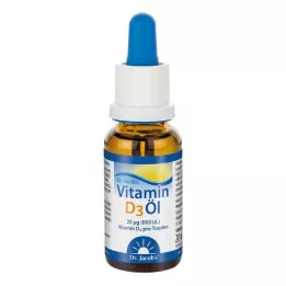VITAMIN D3 ÖL Dr Jacobs damla, 20 ml