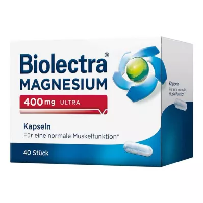 Biolectra Magnesium 400 mg ultra kapsül, 40 adet