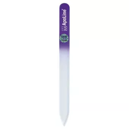 APOLINE Tırnak törpüsü camı 14 cm mor, 1 adet