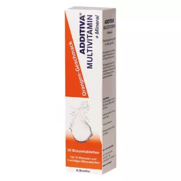 ADDITIVA Multivit.+Mineral Orange R efervesan tablet, 20 adet