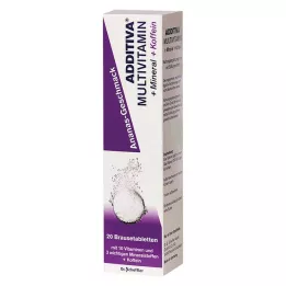 ADDITIVA Multivit.+Mineral+Coff.Pineapple R Br. tablet, 20 adet