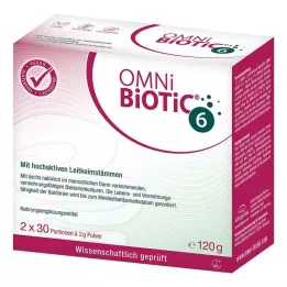 OMNI BiOTiC 6 toz ikili paket, 2X60 g