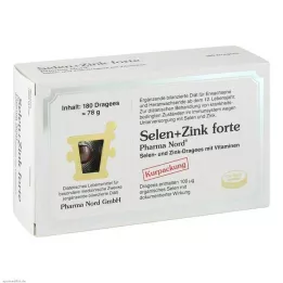 SELEN+ZINK Pharma Nord Dragees, 180 Kapsül