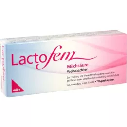 LACTOFEM Laktik asit vajinal fitiller, 7 adet
