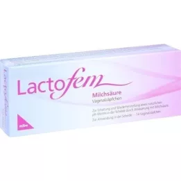 LACTOFEM Laktik asit vajinal fitiller, 14 adet