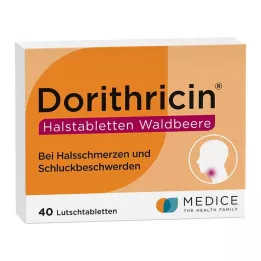 DORITHRICIN Boğaz pastili yabani dut, 40 adet