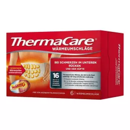THERMACARE Sırt sargıları S-XL ağrı kesici, 6 adet
