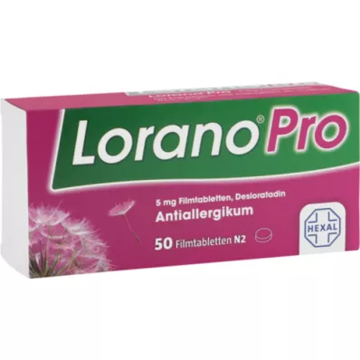 LORANOPRO 5 mg film kaplı tabletler, 50 adet