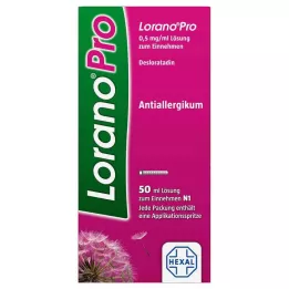 LORANOPRO 0,5 mg/ml oral çözelti, 50 ml