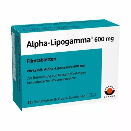 ALPHA-LIPOGAMMA 600 mg film kaplı tablet, 30 adet