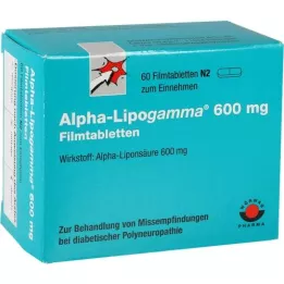 ALPHA-LIPOGAMMA 600 mg film kaplı tablet, 60 adet