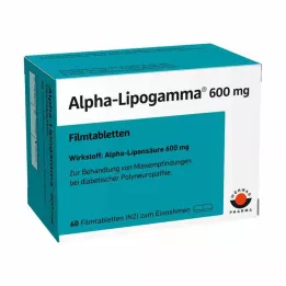 ALPHA-LIPOGAMMA 600 mg film kaplı tablet, 60 adet