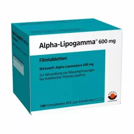 ALPHA-LIPOGAMMA 600 mg film kaplı tablet, 100 adet