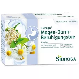 SIDROGA Gastrointestinal yatıştırıcı çay filtre torbaları, 20X2.0 g