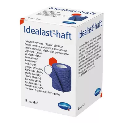 IDEALAST-haft renkli bandaj 8 cmx4 m mavi, 1 adet