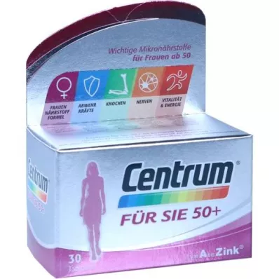 CENTRUM sizin için 50+ kapsül, 30 adet