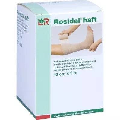 ROSIDAL haft kompresyon bandajı 10 cmx5 m, 1 adet