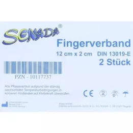 SENADA Parmak bandajı 2x12 cm, 2 adet
