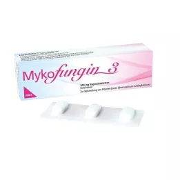 MYKOFUNGIN 3 adet 200 mg vajinal tablet, 3 adet
