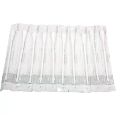 WATTESTÄBCHEN Plastik büyük baş 15 cm steril, 10X1 adet