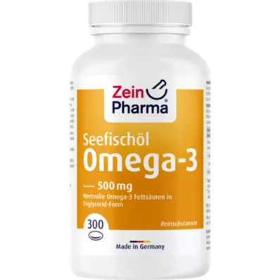 OMEGA-3 500 mg Kapsül, 300 Kapsül