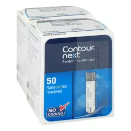 CONTOUR Next Sensors Test Şeritleri, 100 adet