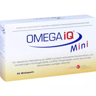 Omega IQ Mini Kapsül, 60 adet Omega IQ Mini Kapsül, 60 adet